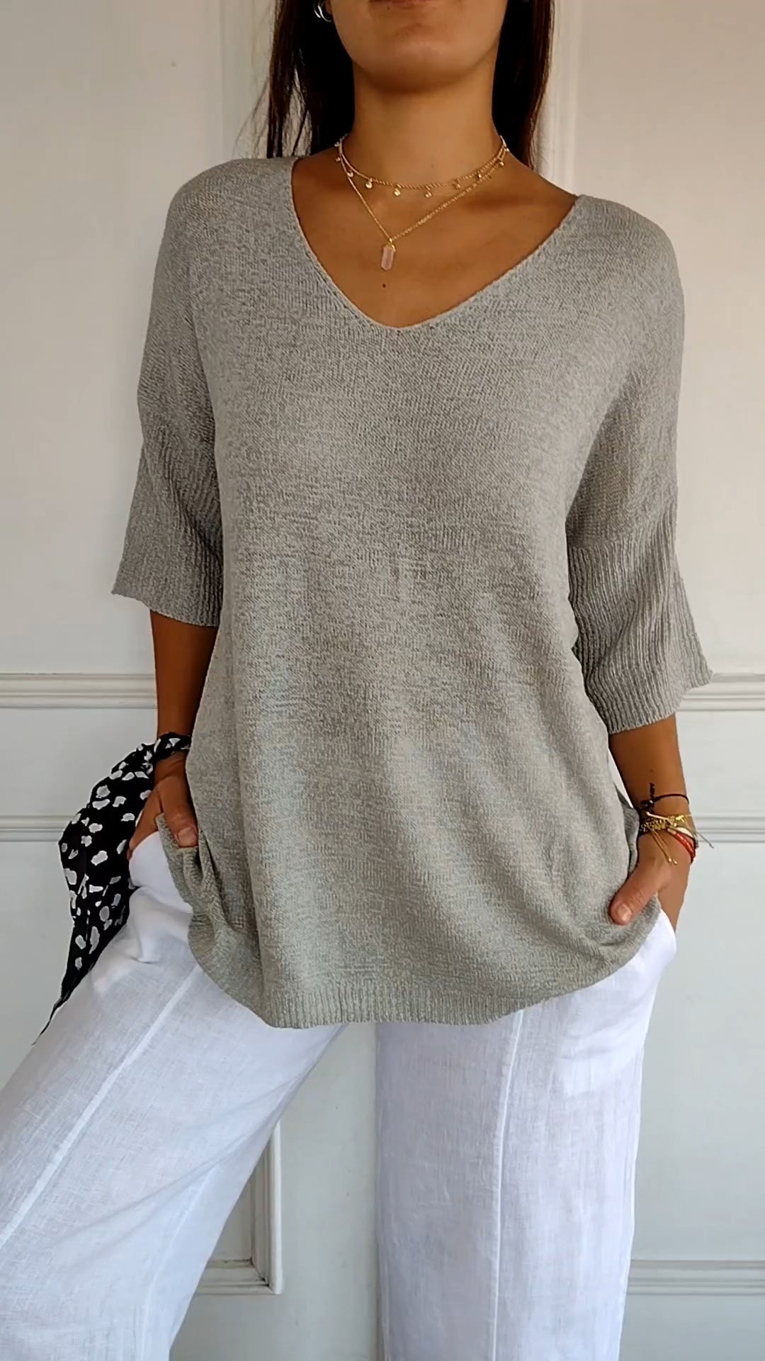 Anna - Chic strikket top