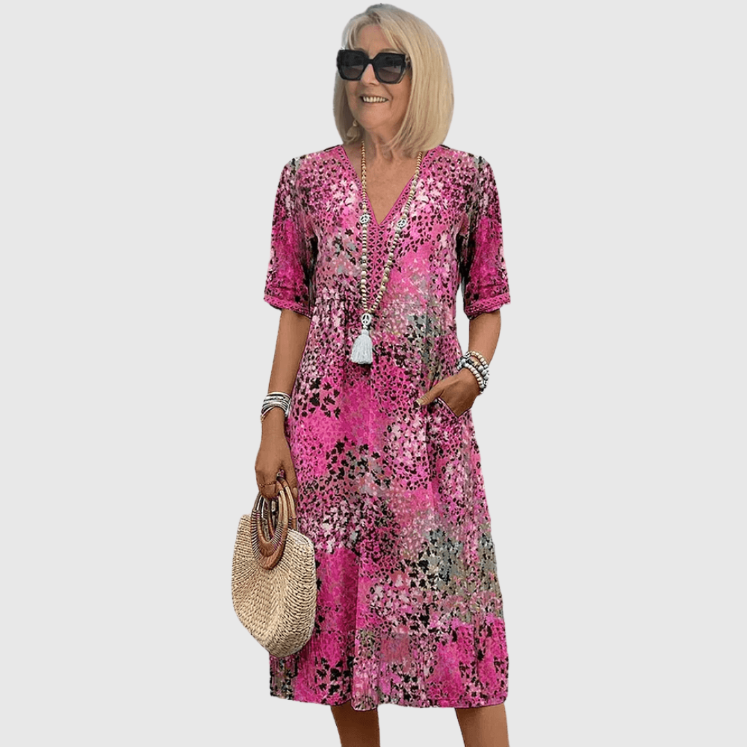 Soleil - Elegant midikjole til sommer