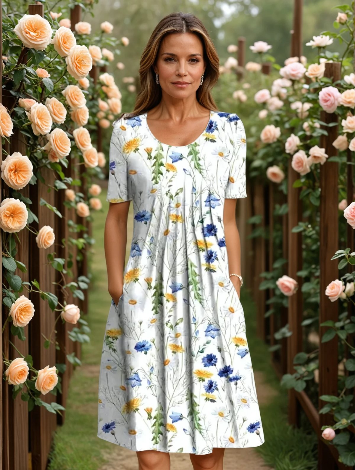 Olivia - Elegant afslappet kjole
