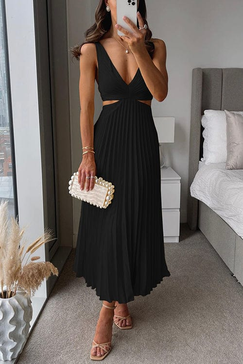 Yasmin - Elegant plisseret kjole