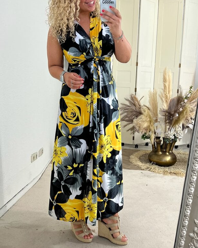 Sacha - Elegant maxikjole til sommer