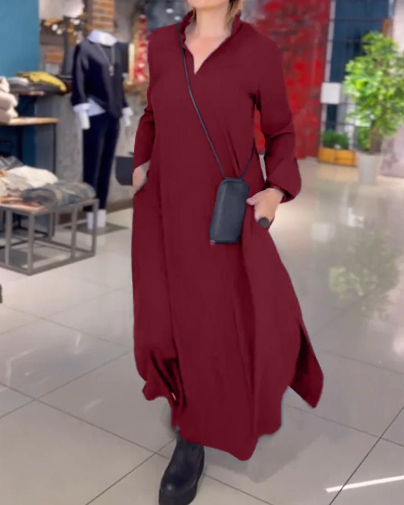 Evia - Elegant lang kjole