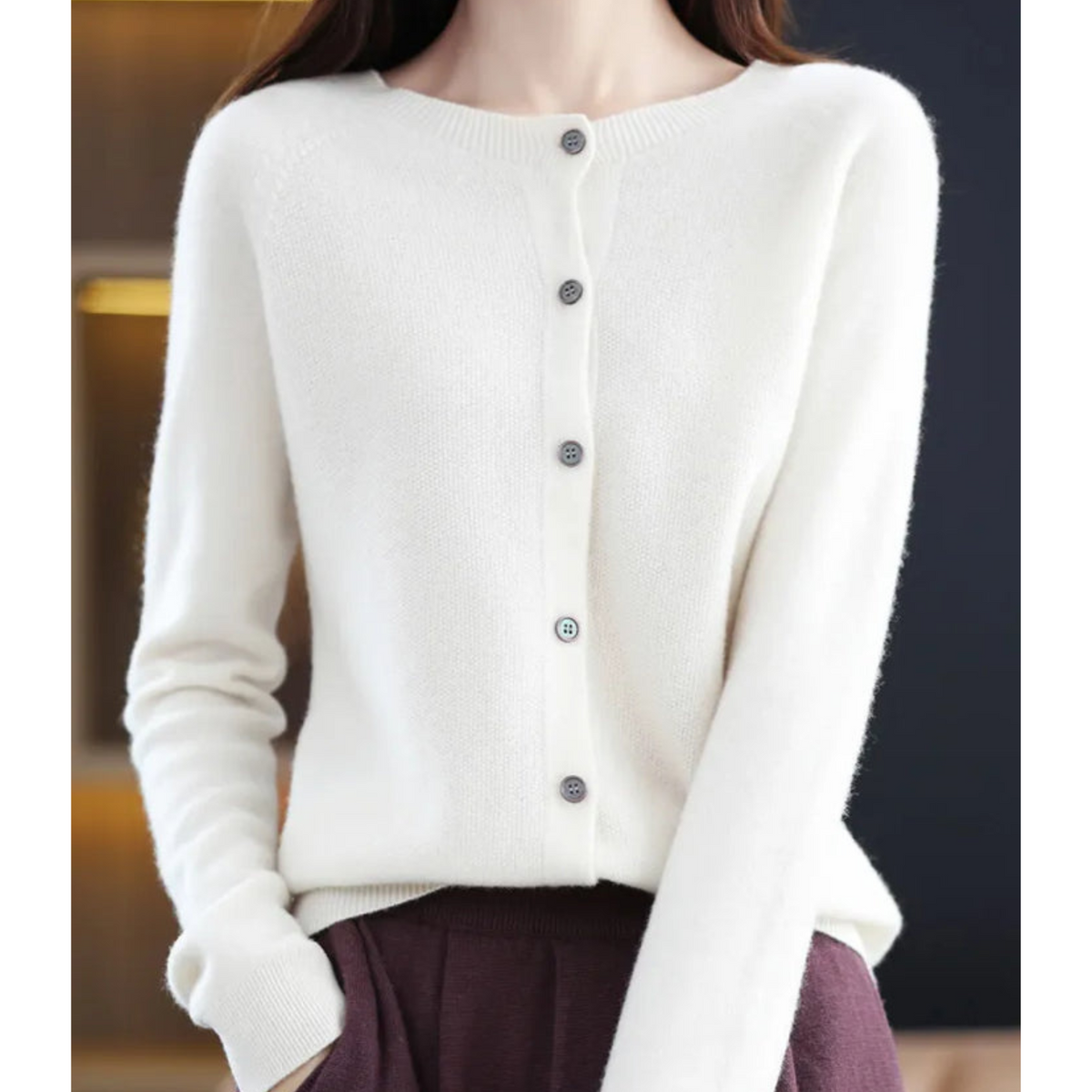Anna - Elegant uldtrøje