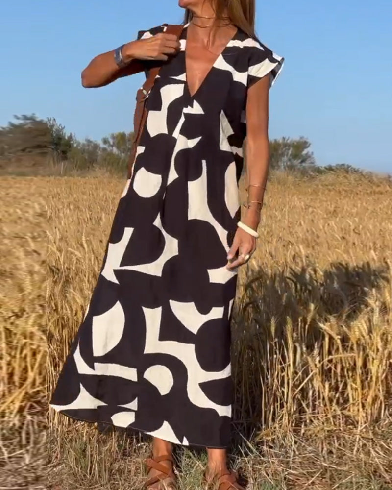 Stéphanie - Chic og Flydende Kjole