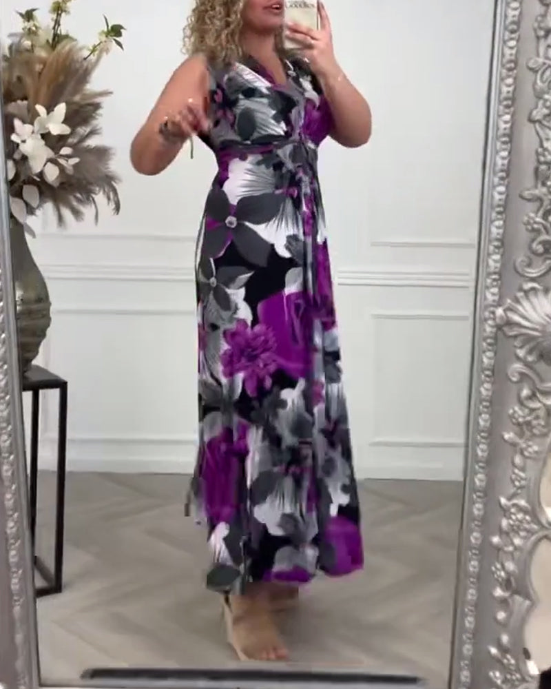 Sacha - Elegant maxikjole til sommer