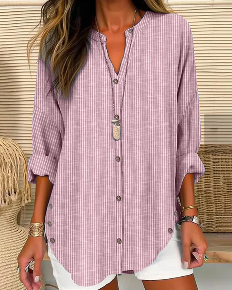 Charlie - Stilfuldt stribet top