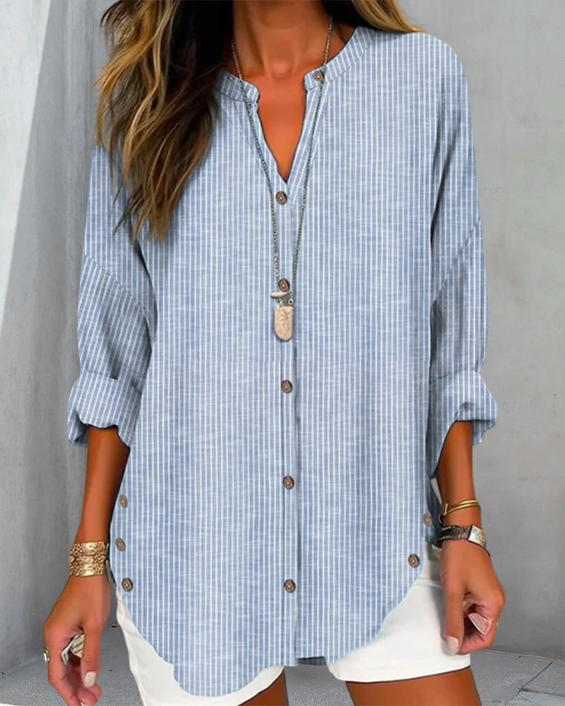 Charlie - Stilfuldt stribet top