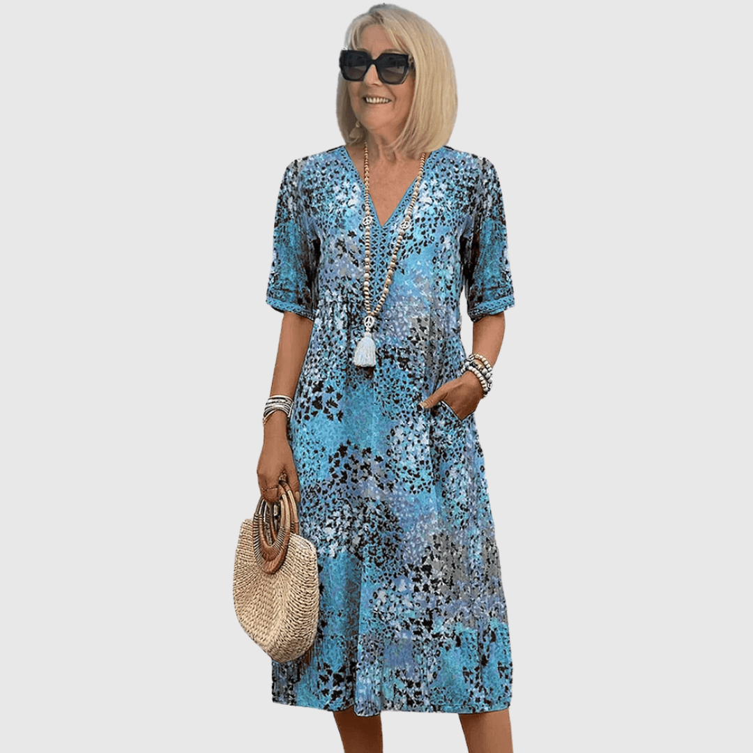 Soleil - Elegant midikjole til sommer