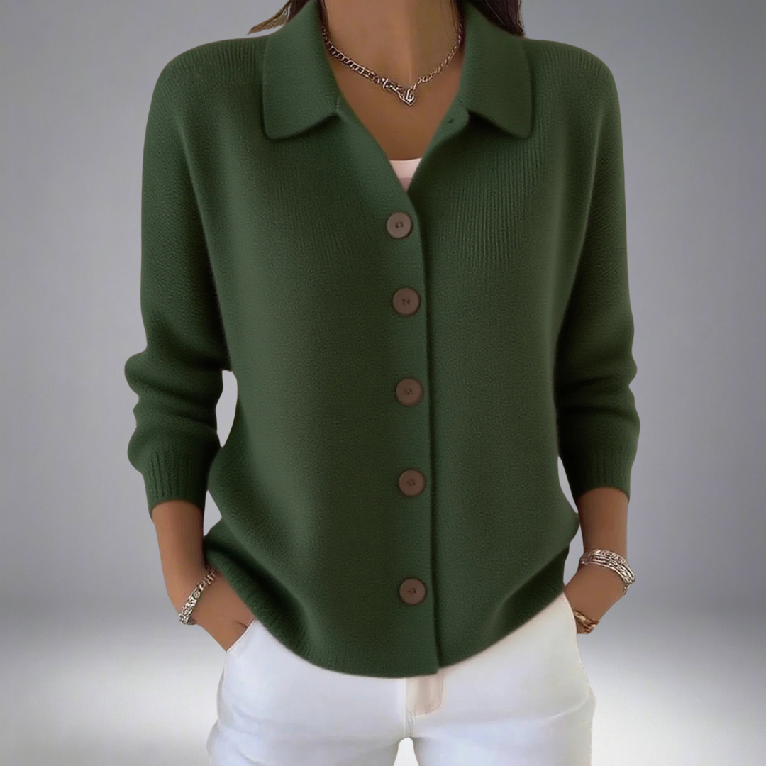 Layla - Elegant Strikcardigan