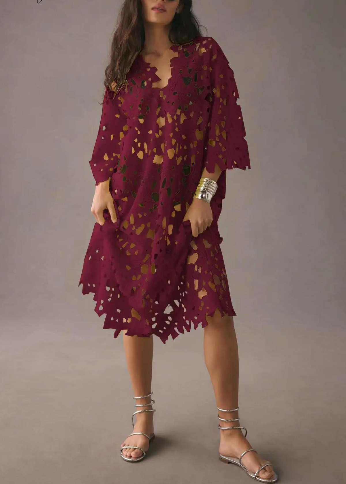 Lourdes - Chic og flydende kjole