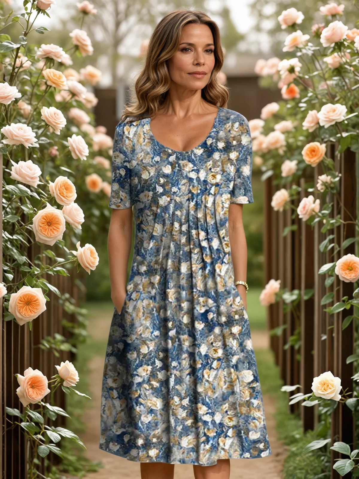 Olivia - Elegant afslappet kjole