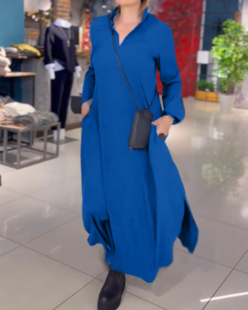 Evia - Elegant lang kjole