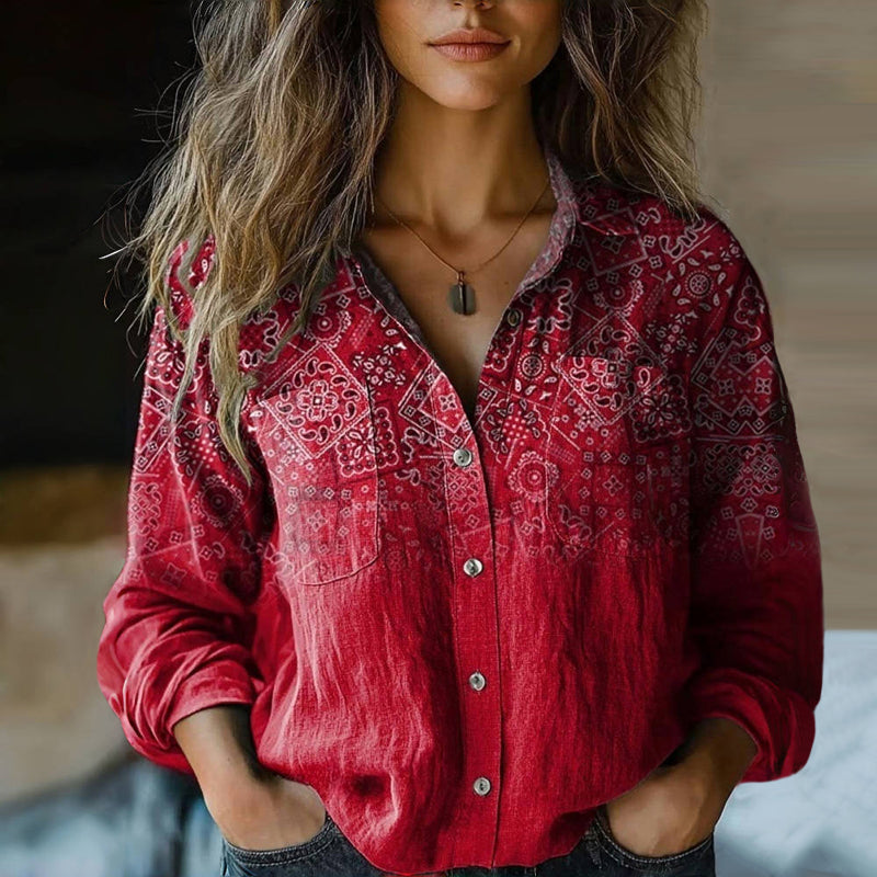Valentina - Elegant vintagebluse