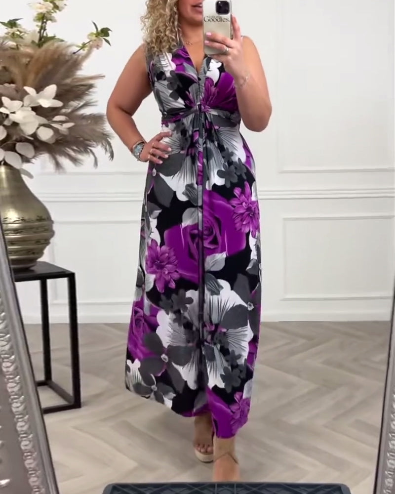 Sacha - Elegant maxikjole til sommer