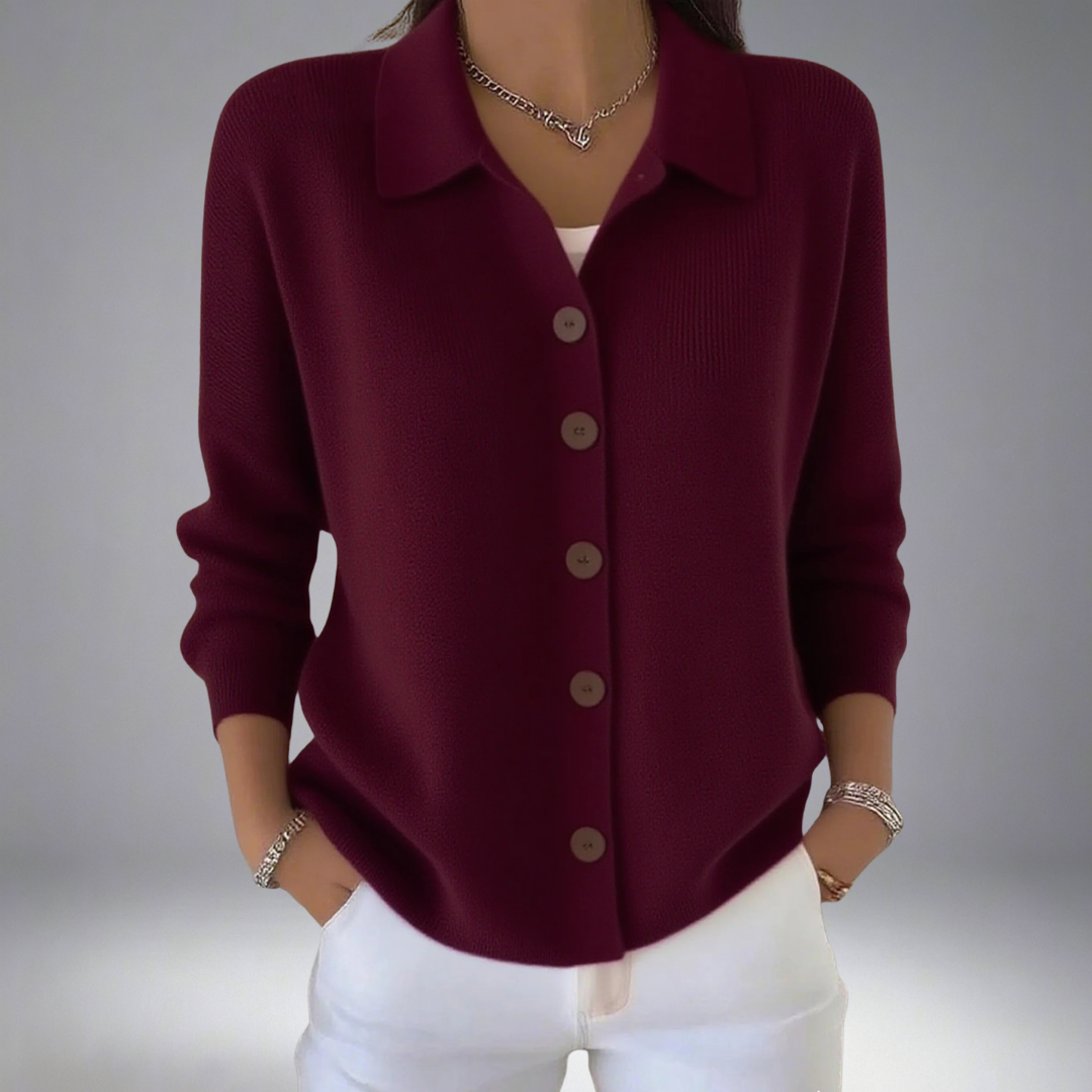 Layla - Elegant Strikcardigan