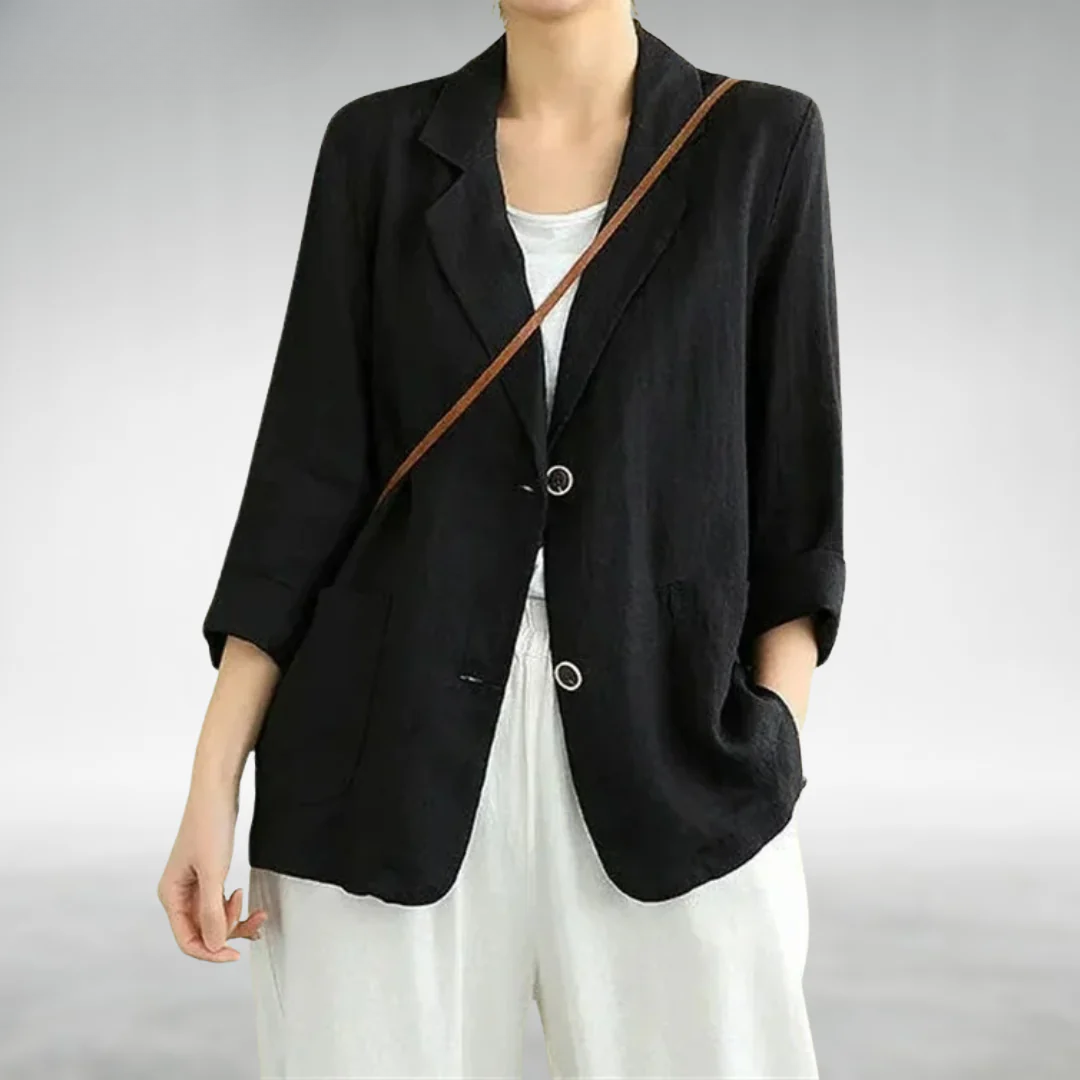 Azalée - Chic afslappet blazer
