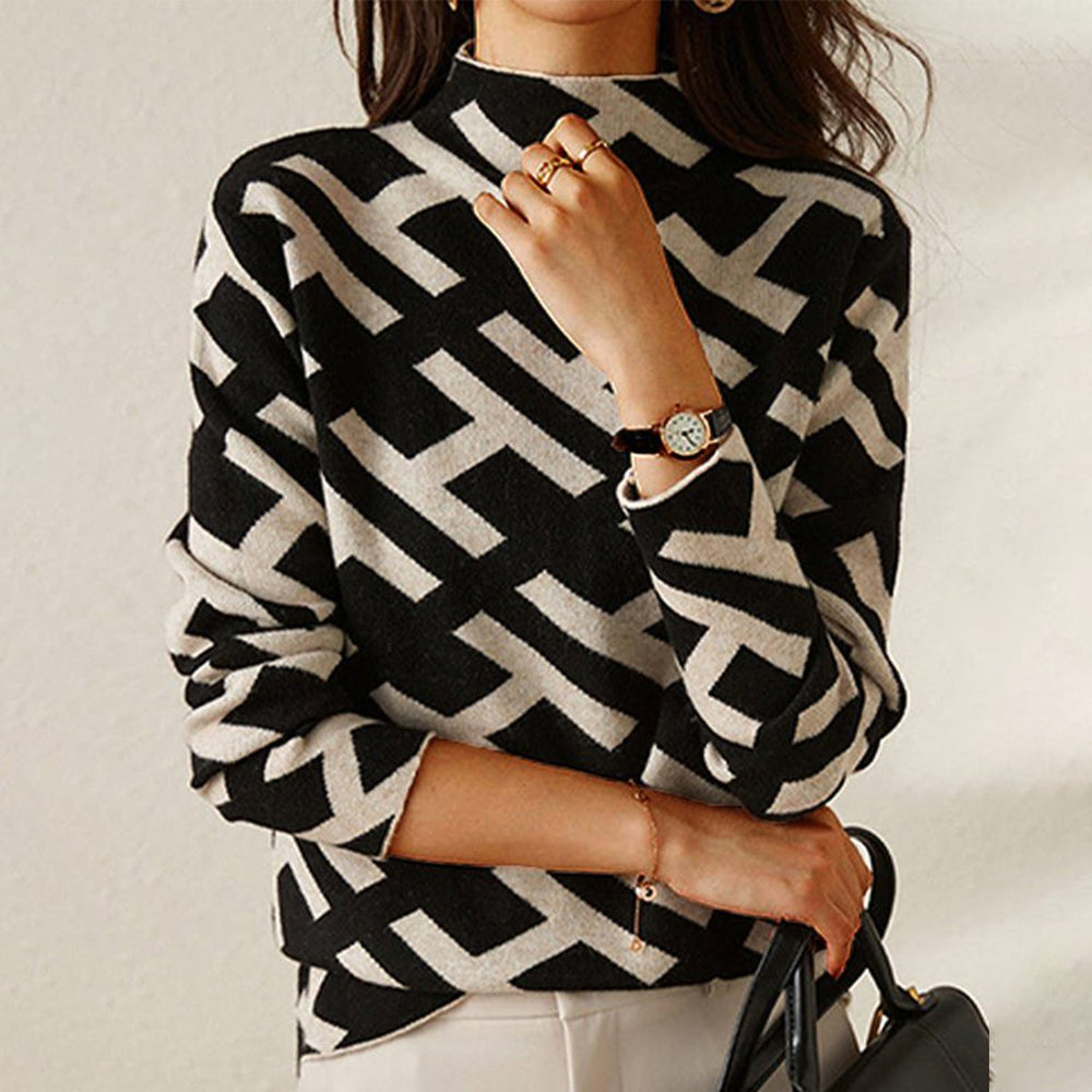 Jessy - Luksuriøs rullekravetrøje