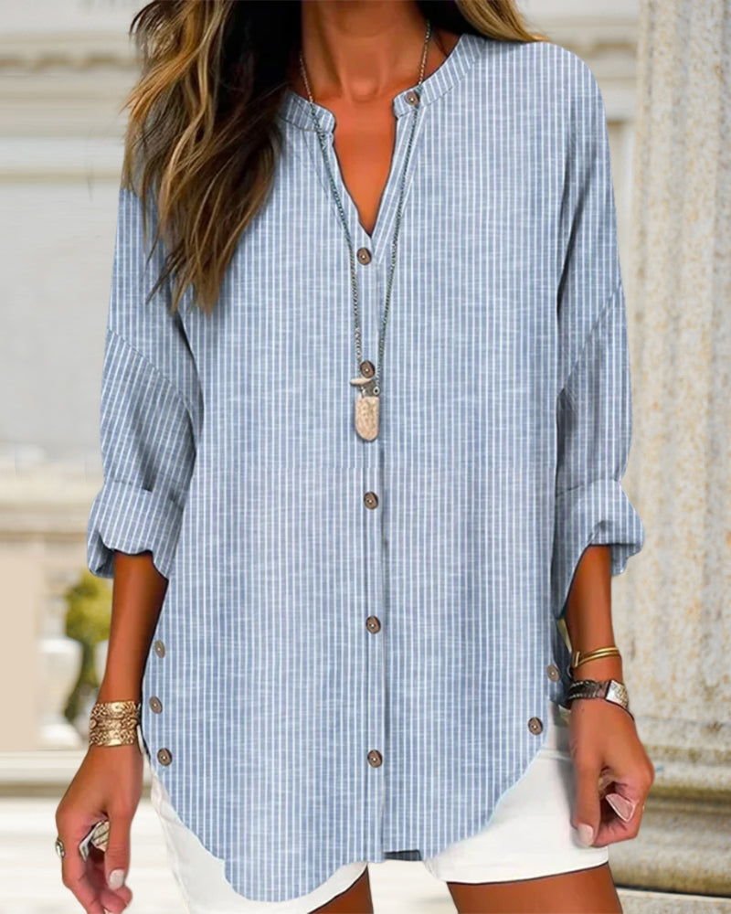 Charlie - Stilfuldt stribet top