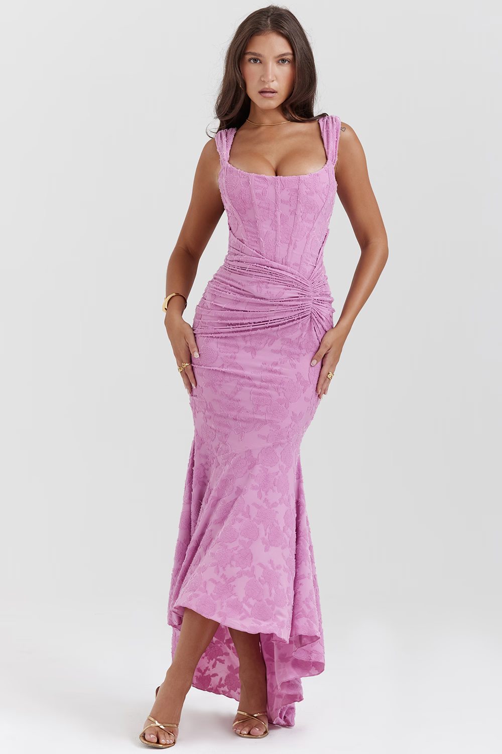 Katerina - Elegant blomsterkjole