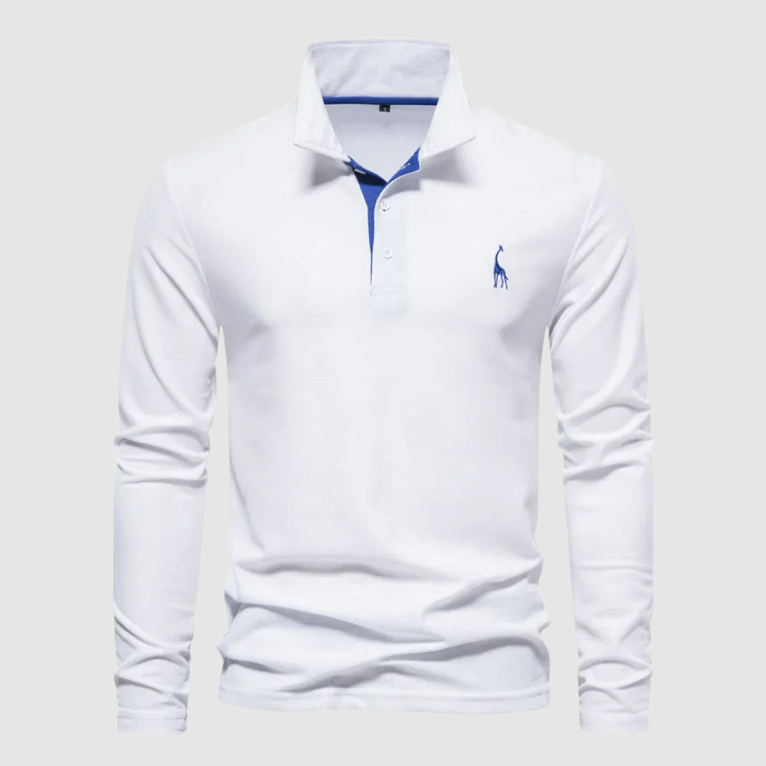 Audren - Elegant langærmet polo
