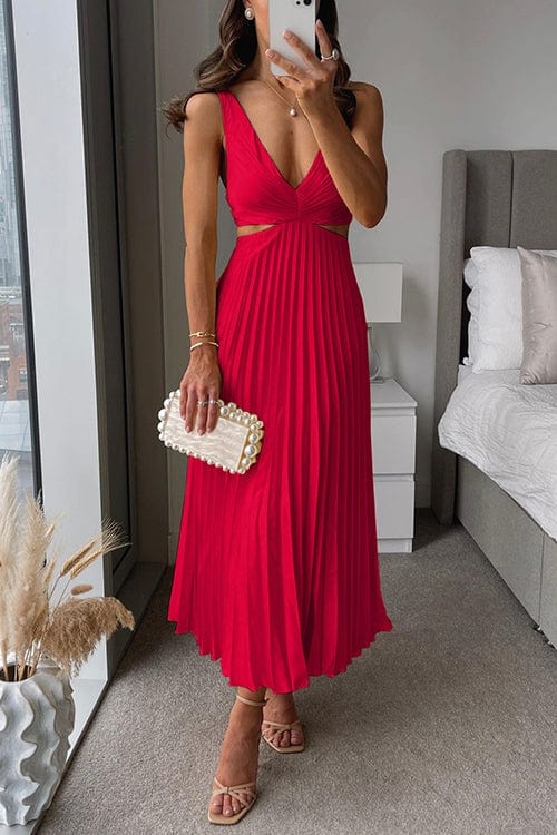 Yasmin - Elegant plisseret kjole