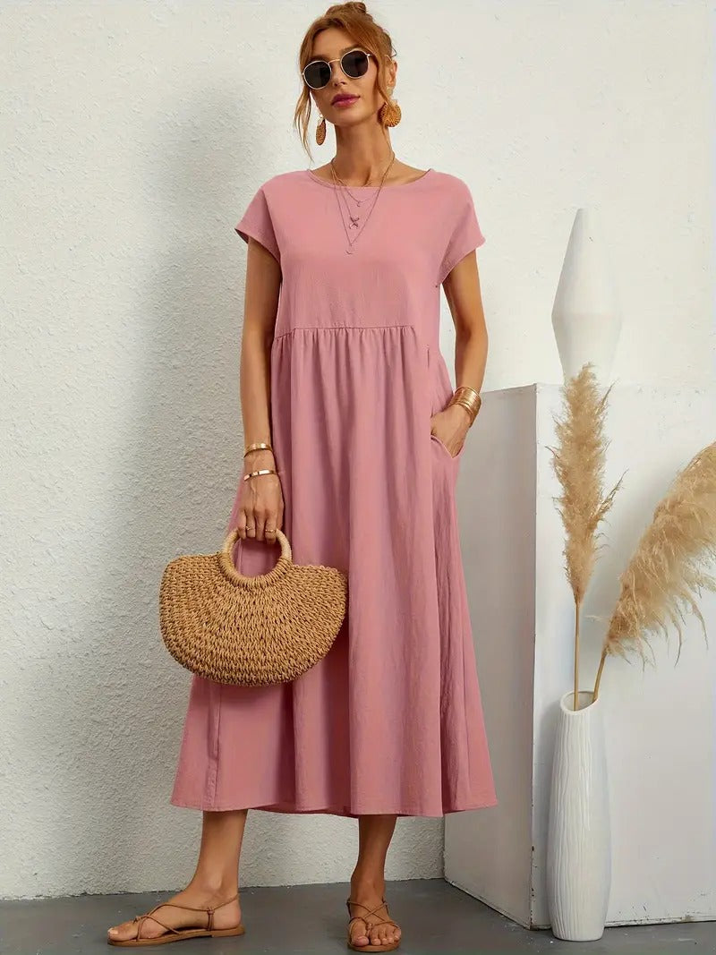 Jeane - Blød og elegant kjole