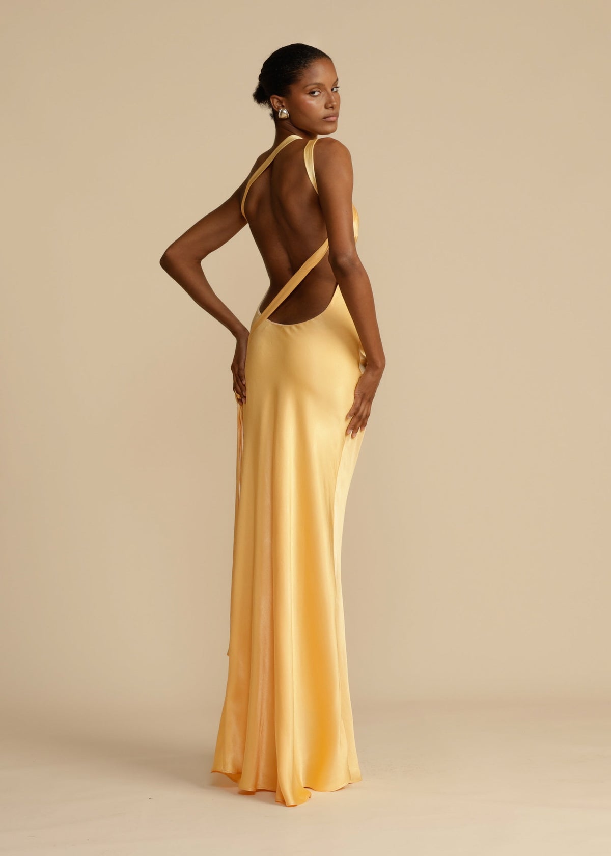 Muriel - Elegant lang kjole