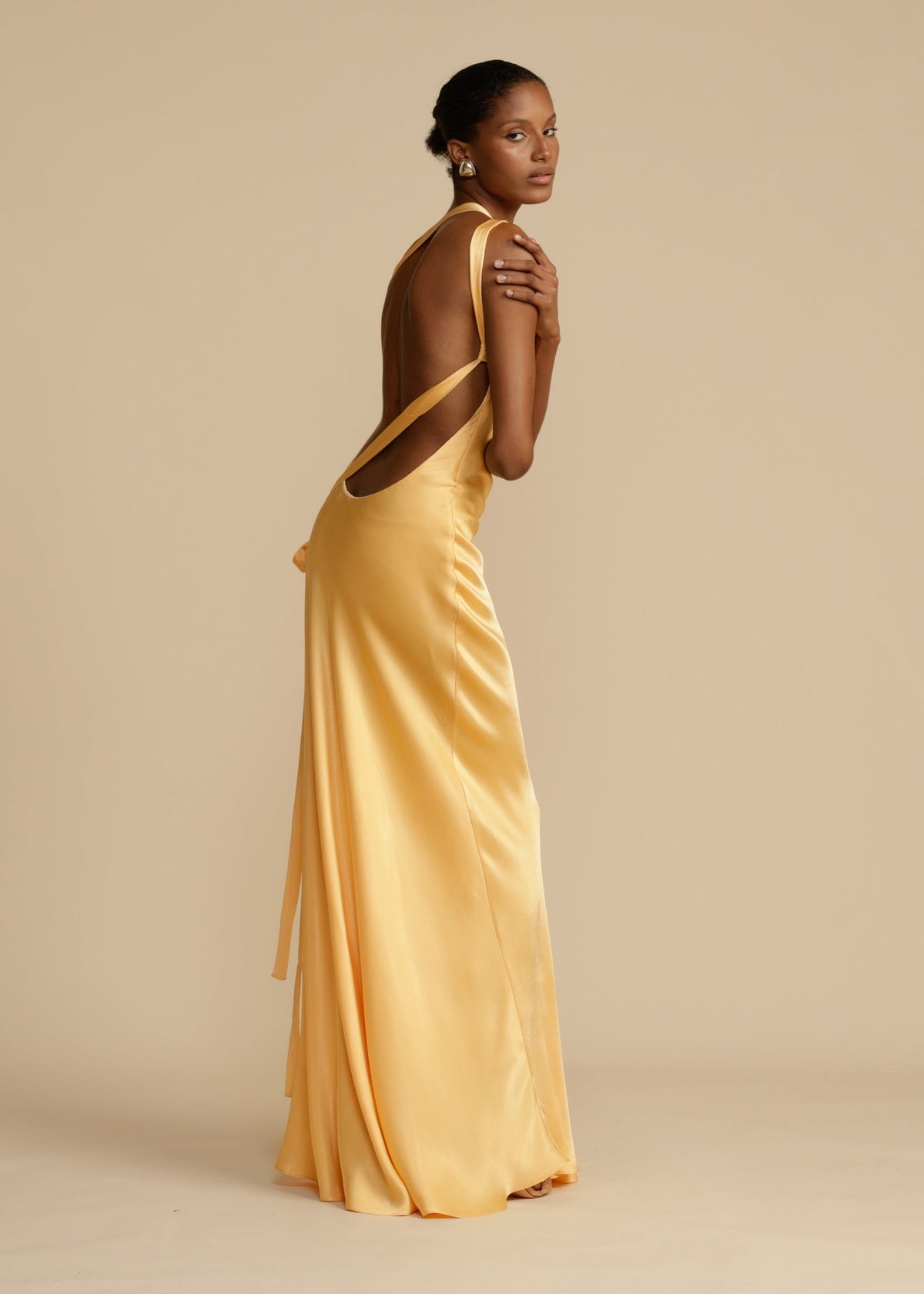 Muriel - Elegant lang kjole