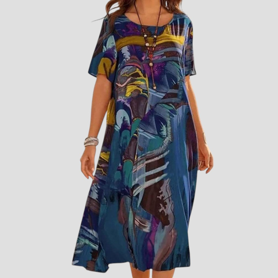 Vittoria - Behagelig boho-kjole