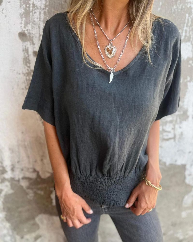 Bomia - Behagelig og stilfuld T-shirt
