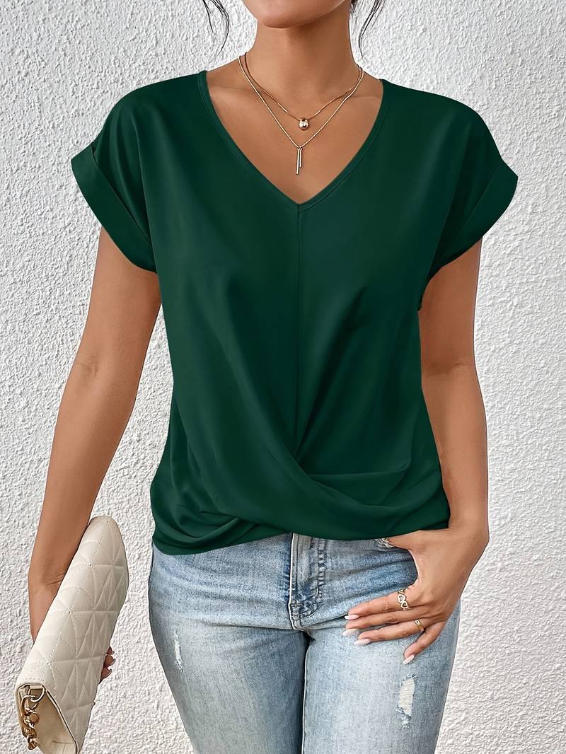 Fiore - Behagelig T-shirt i bomuld