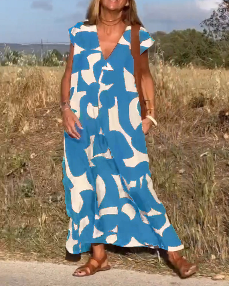 Stéphanie - Chic og Flydende Kjole