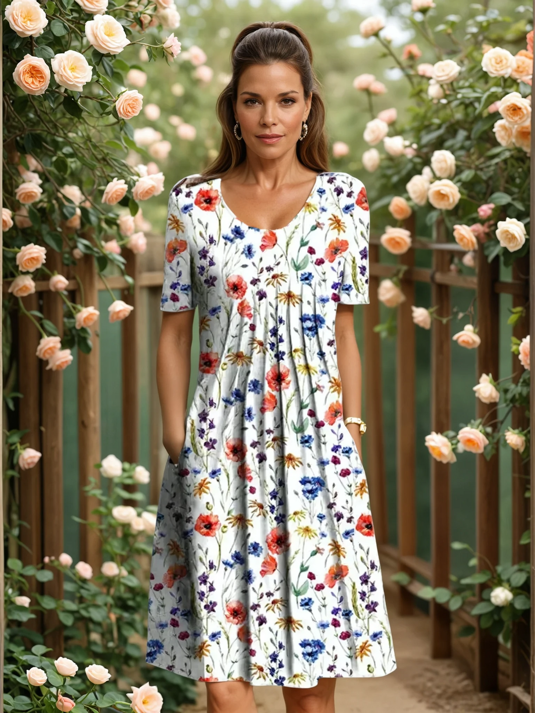 Olivia - Elegant afslappet kjole