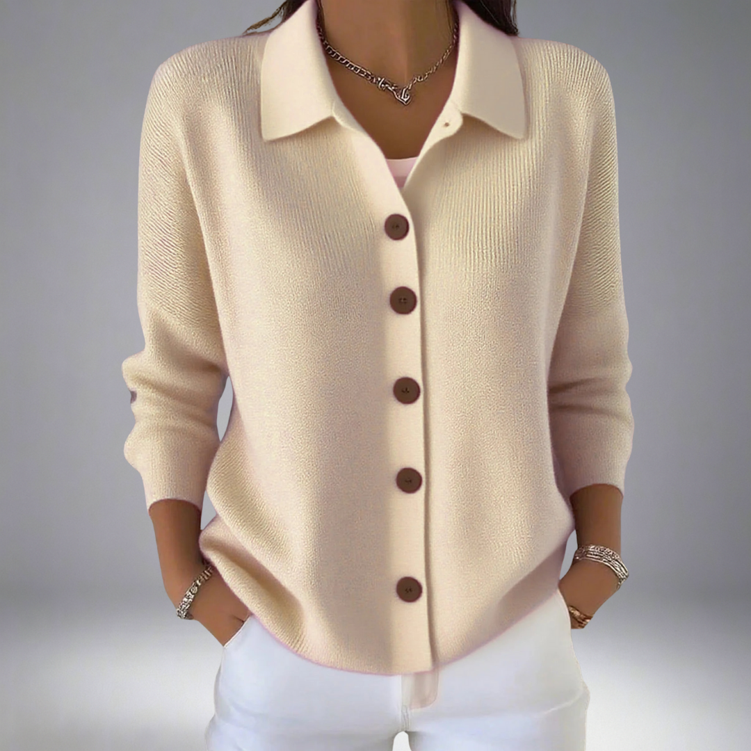 Layla - Elegant Strikcardigan