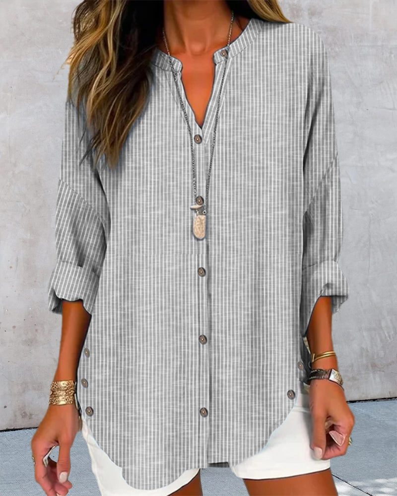 Charlie - Stilfuldt stribet top