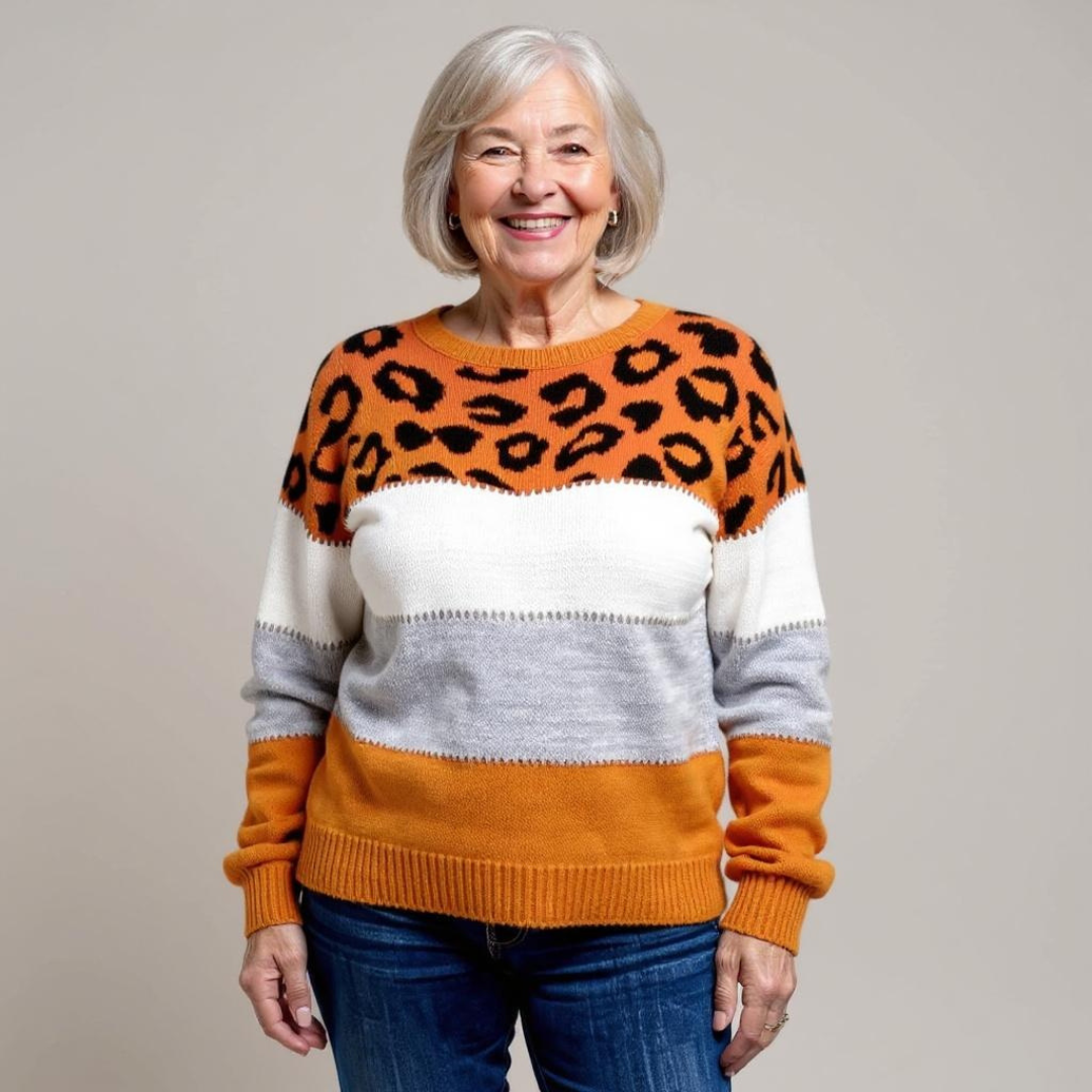 Pascalina - Behagelig leopardtrøje