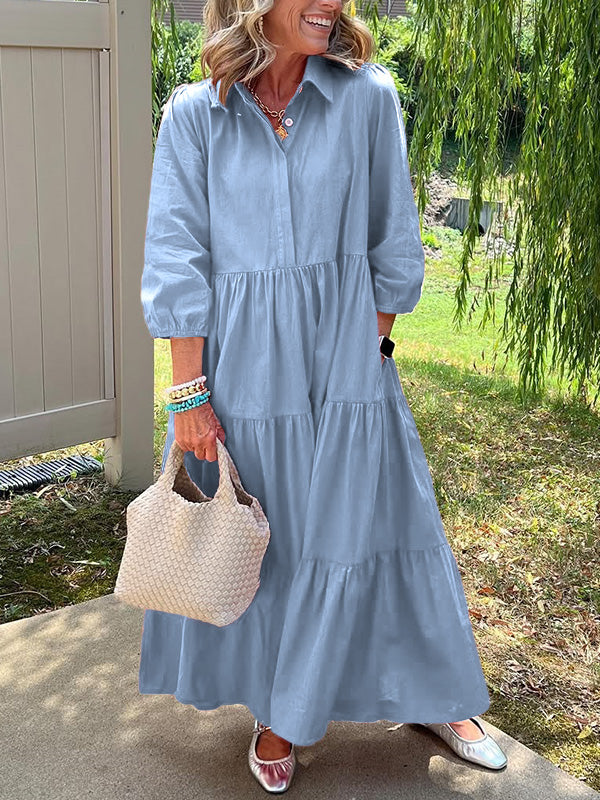 Bente - Elegant maxikjole