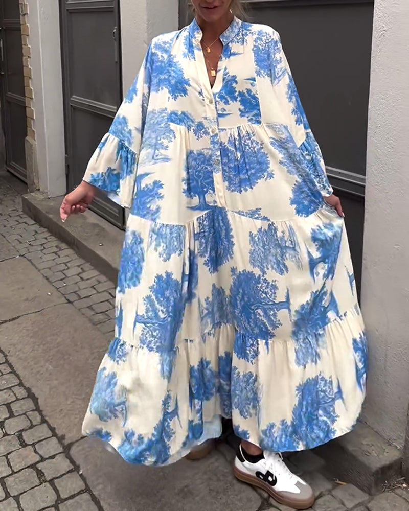 Fransesca - Elegant flydende kjole