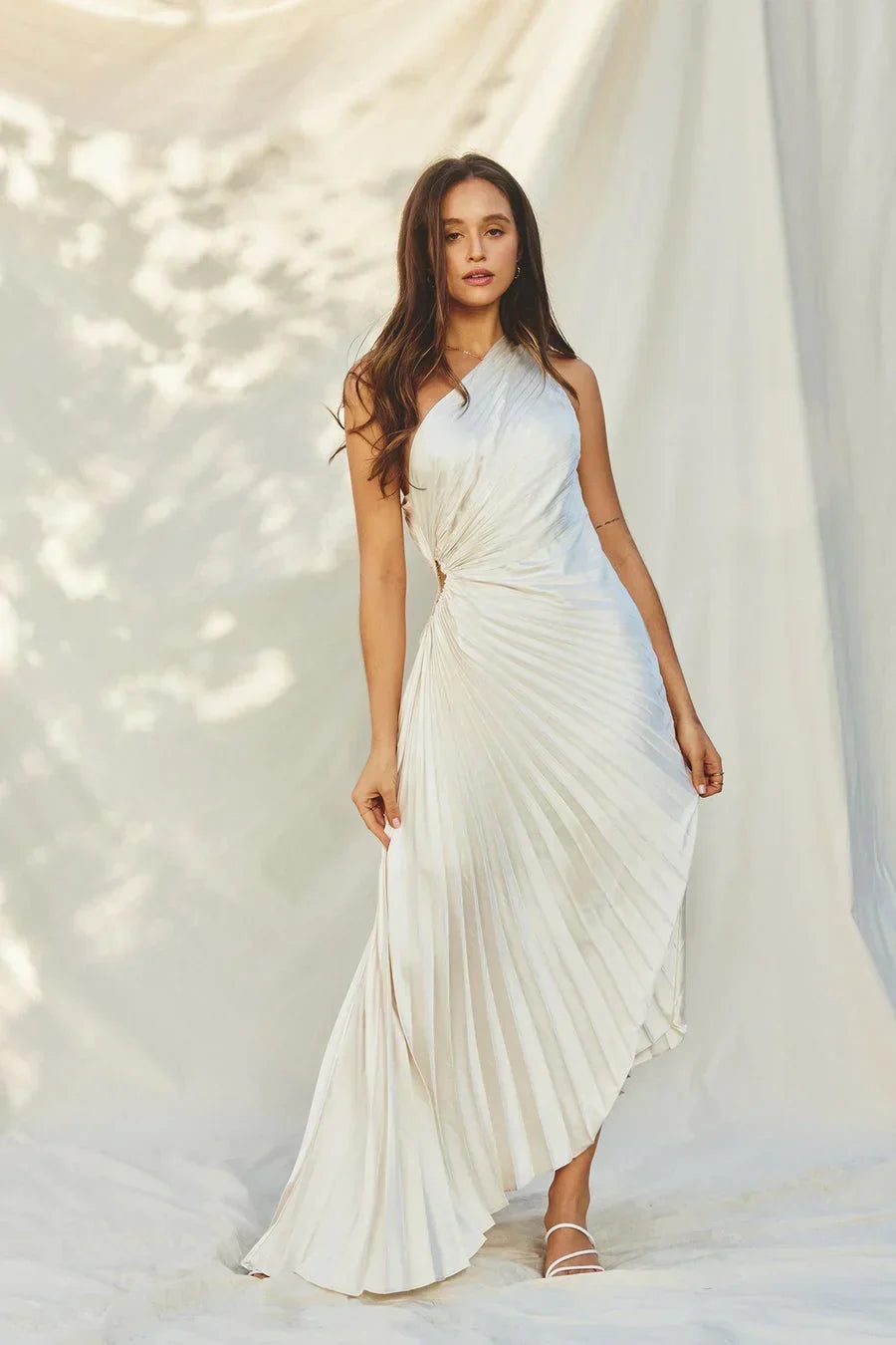 Rachel - Elegant lang kjole