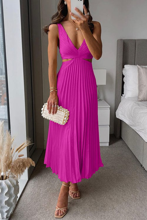Yasmin - Elegant plisseret kjole