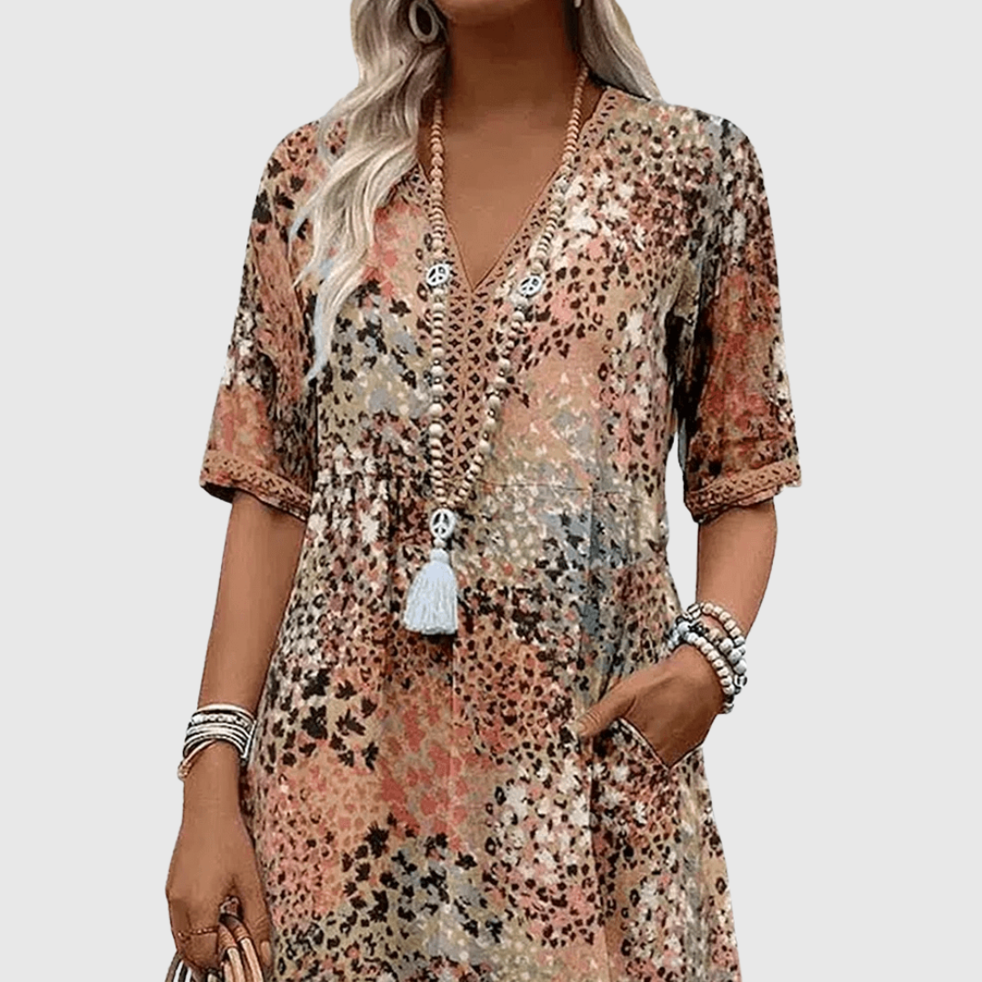 Soleil - Elegant midikjole til sommer