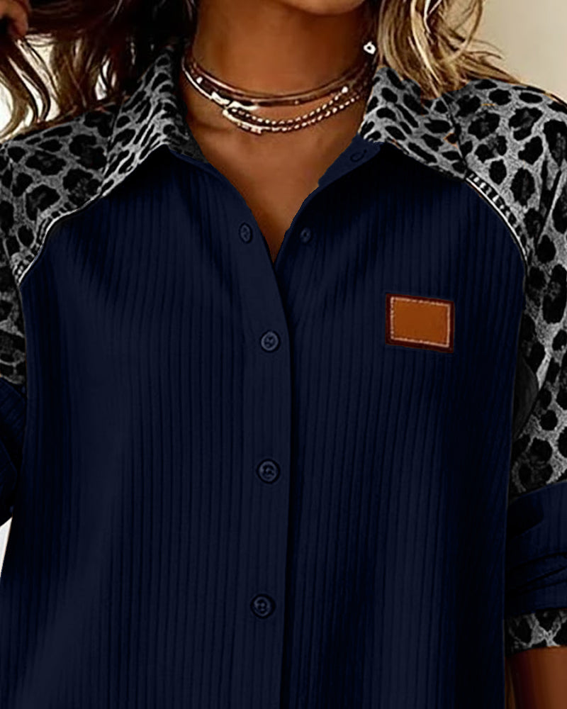 Aria - Elegant leopardskjorte