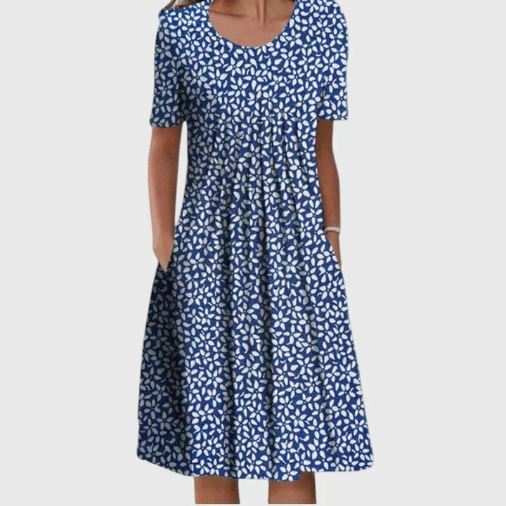 Emma - Elegant kjole med flæser