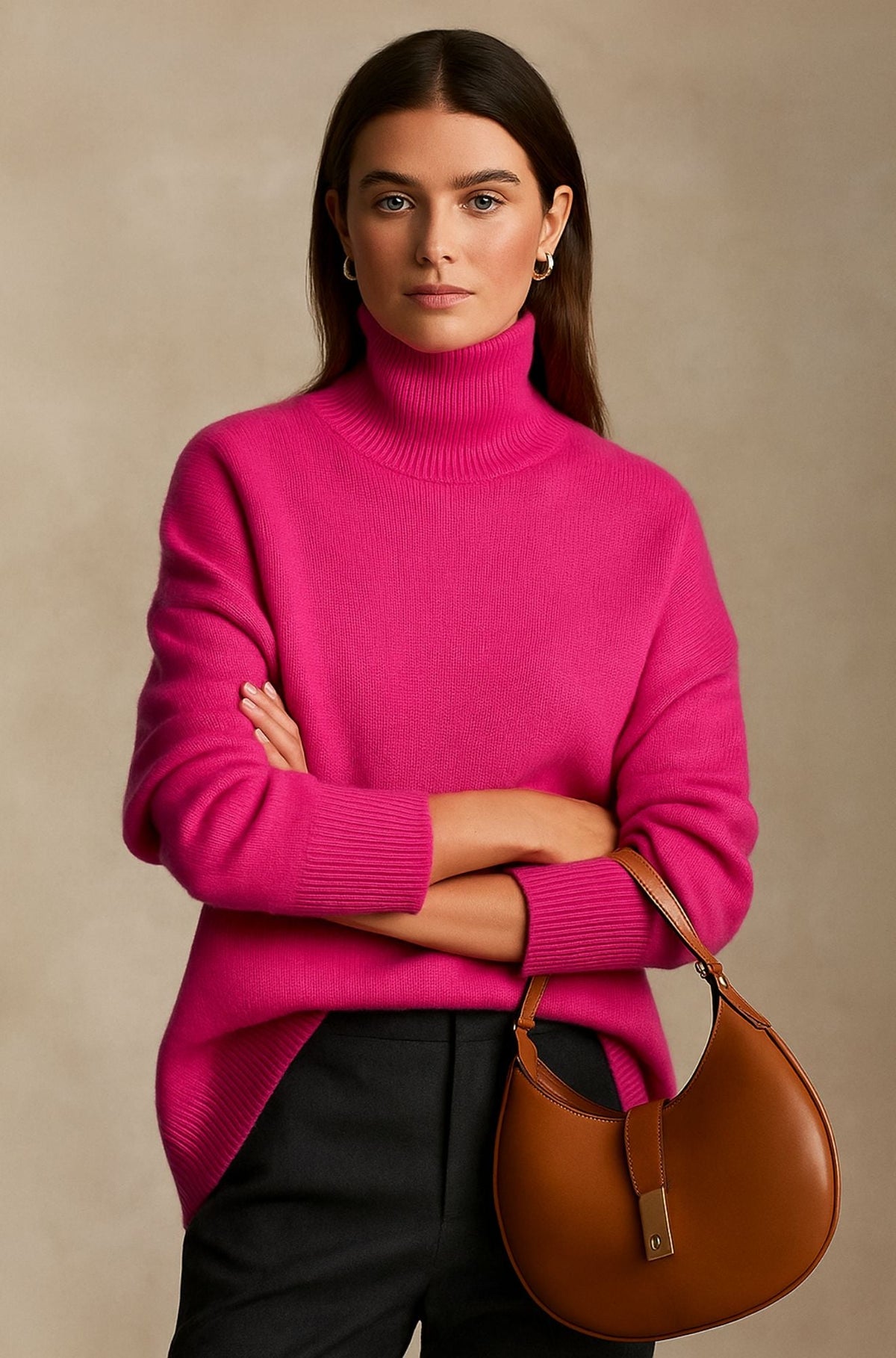 Rosette - Elegant cashmere-trøje