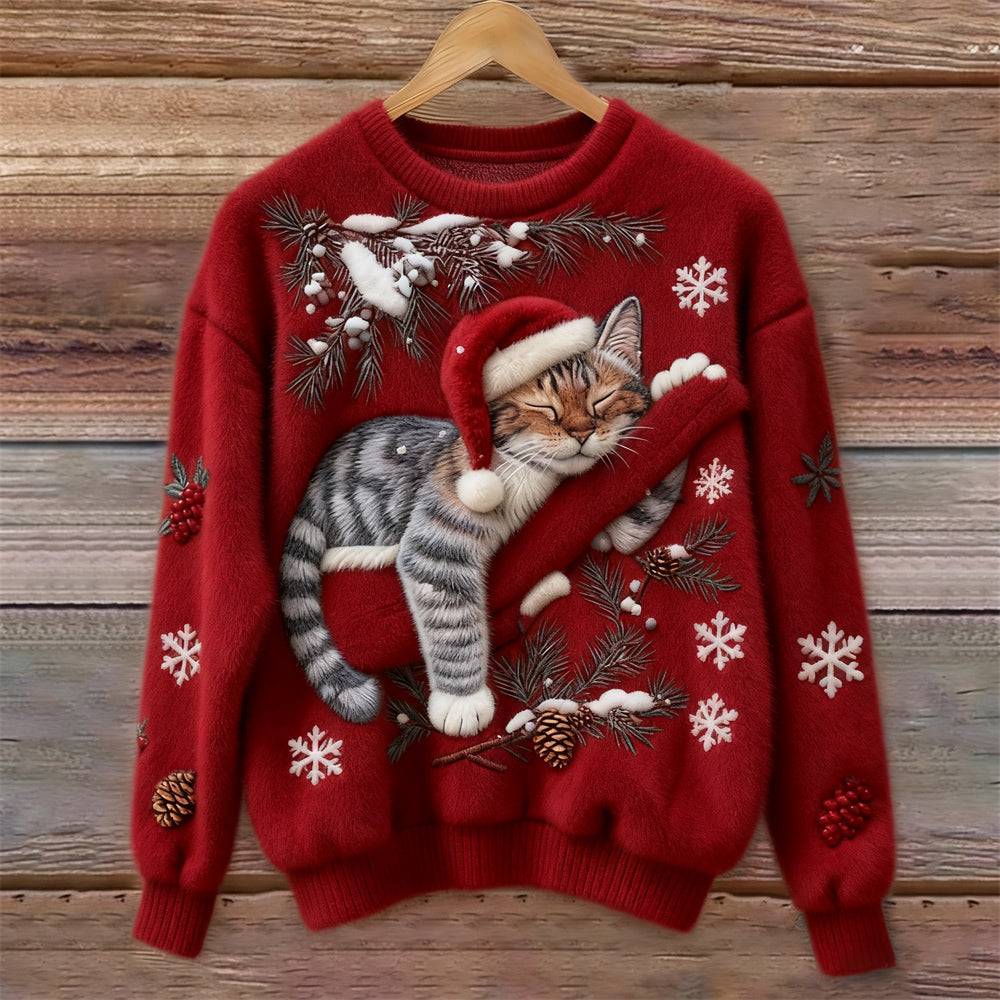 Chaussette - Festlig sweater til katte