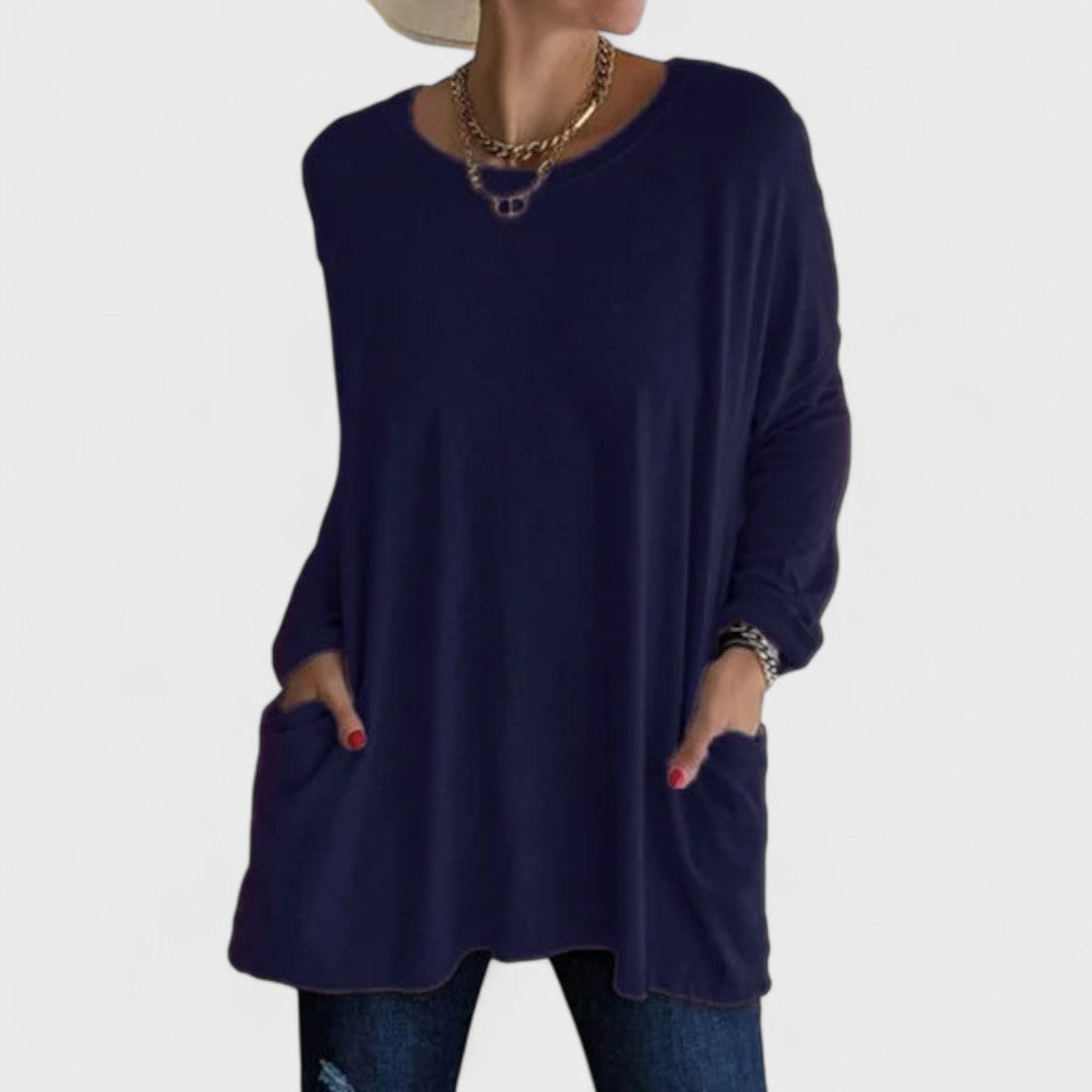 Mira - Elegant afslappet T-shirt