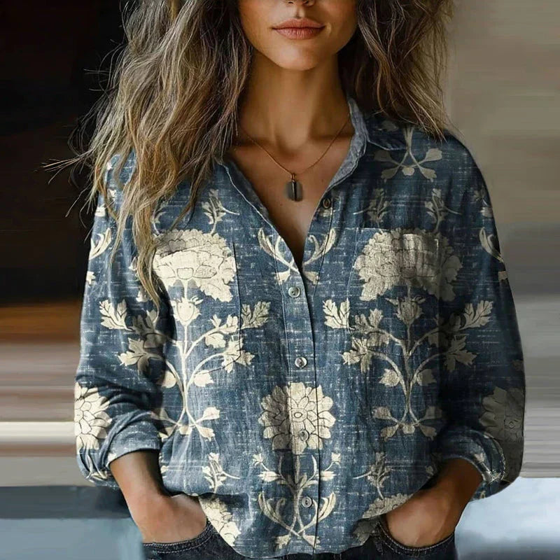 Valentina - Elegant vintagebluse