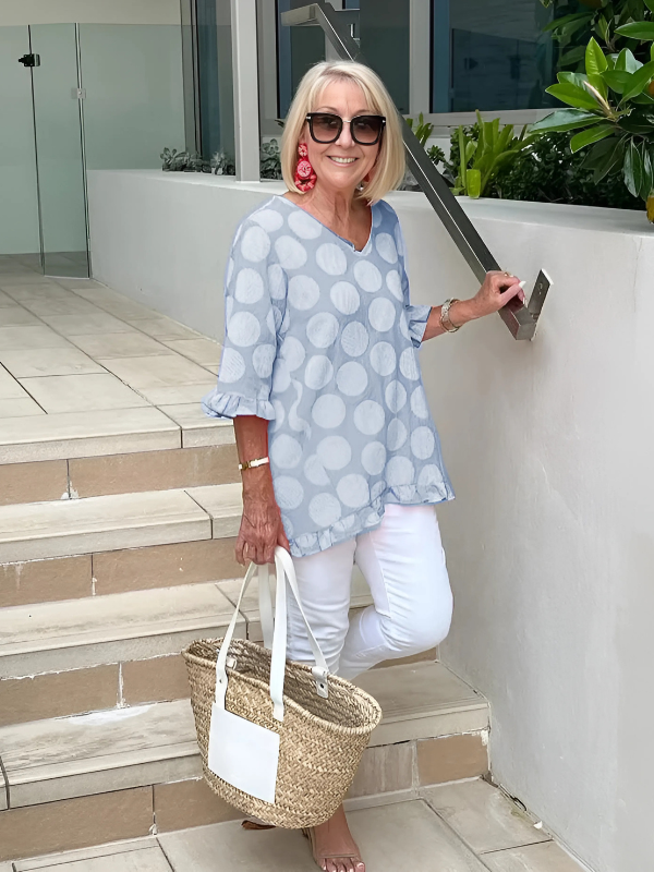 Dulce | Vintagetop med print