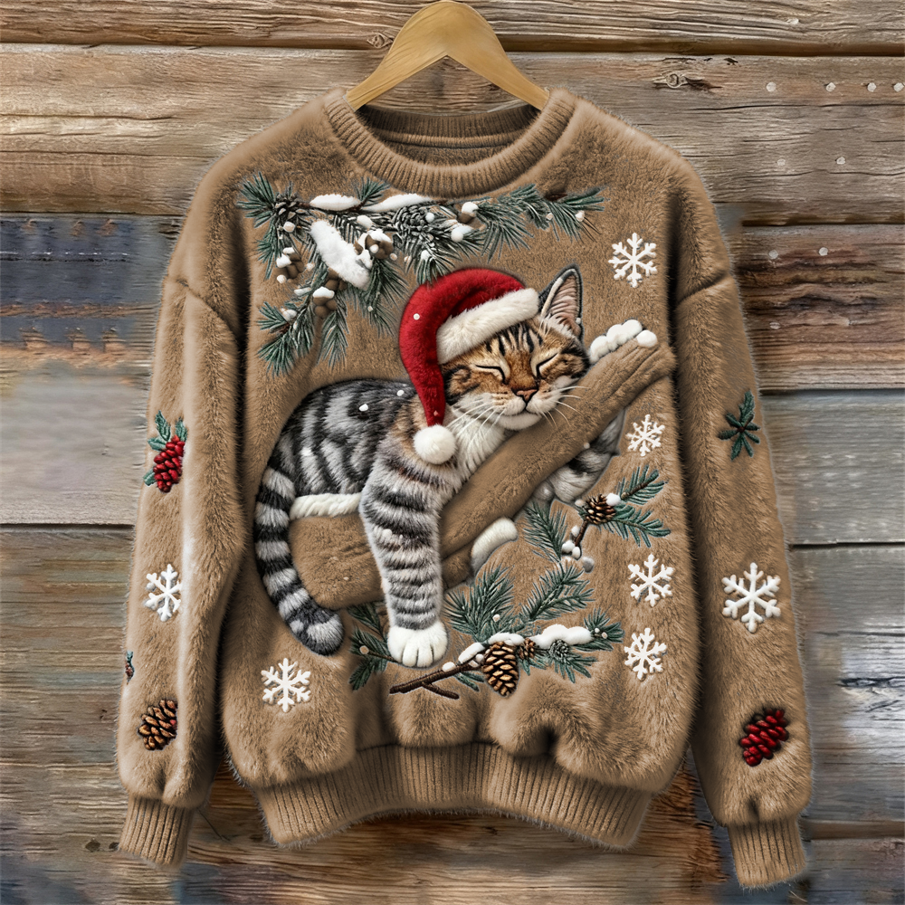Chaussette - Festlig sweater til katte
