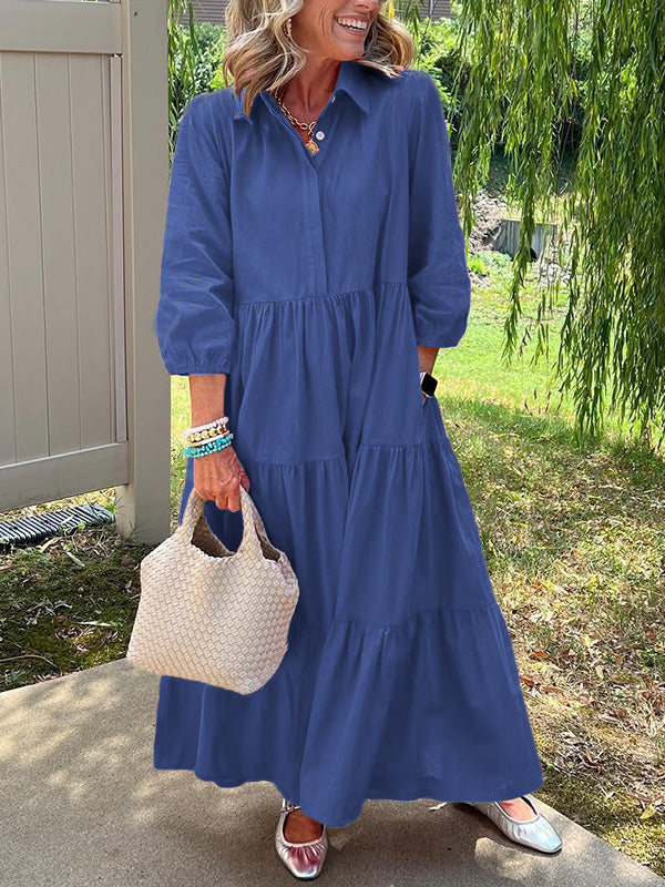 Bente - Elegant maxikjole